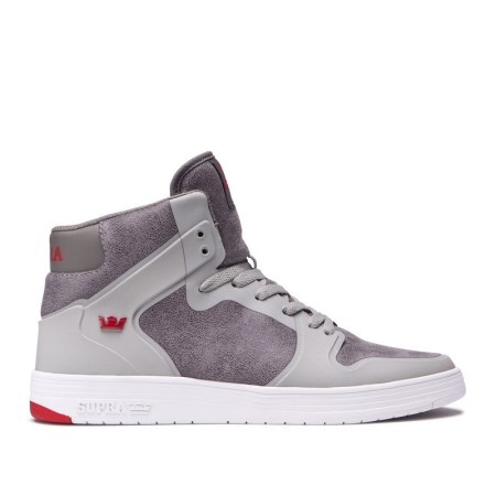 Supra Vaider 2.0 - Γυναικεια Sneakers Ψηλα - Γκρι/Καφε (GR2014)